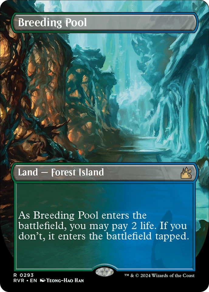 Breeding Pool (Borderless) [Ravnica Remastered] - Image 1 of 1