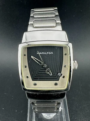 Hamilton Everest Men's Black Dial Date Quartz Stainless Steel Watch 6331 - Image 1 of 4