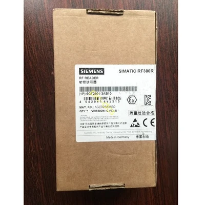 1PCS SIEMENS 6GT2801-3AB10 SIMATIC RF300 Reader Brand new Fedex or DHL - Image 1 of 3