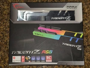 G.SKILL TridentZ RGB 32GB (2x16GB) 4000 MHz *14-15-15-35* DDR4 CL14 - Picture 1 of 5