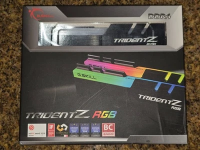G.SKILL TridentZ RGB 32GB (2x16GB) 4000 MHz *14-15-15-35* DDR4 CL14 - Image 1 of 4
