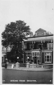 Sussex postcard STEINE HOUSE, BRIGHTON YMCA Unposted c1939 - Picture 1 of 2