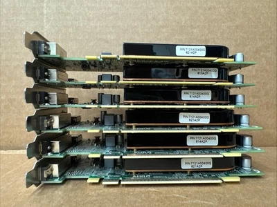 Lot 6 AMD ATI Radeon R7 250 2GB DDR3 Video Graphics Card 7121A00400G Low Profile - Image 1 of 3