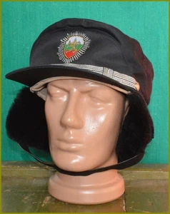 Bulgarian Border Police Officer winter uniform Cap Hat - Picture 1 of 4