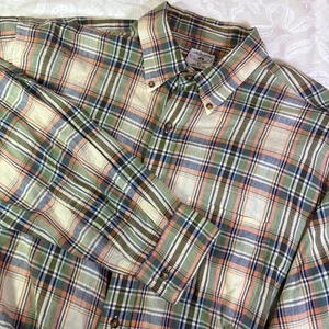 Brooks Brothers Sport Shirt Plaid Button Down Long Sleeve XL - Picture 1 of 13