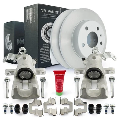 Bremssättel Bremsscheiben 264mm 5-Loch hinten für Opel Astra H Combo Meriva A - Bild 1 von 4