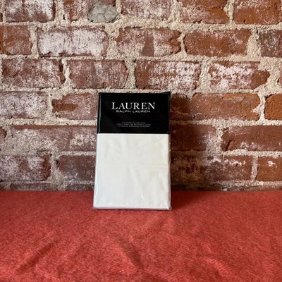 Lauren Ralph Lauren Sloane Two King Pillowcases Green 100% Cotton New! NWT - Image 1 of 4