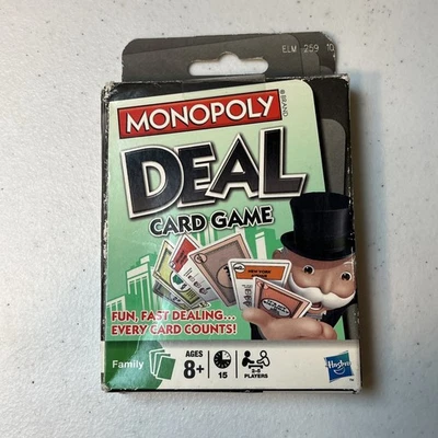 Monopoly Deal Family Card Game Complete Just Opened 2008 - Image 1 of 4