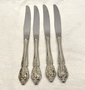 Oneida Community Edelstahl Brahms Tafelmesser 9 1/8" Besteck 4er Set - Bild 1 von 4