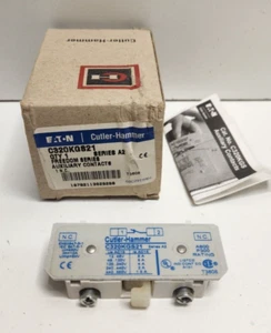 NEW IN BOX! EATON CUTLER-HAMMER FREEDOM SERIES AUXILIARY CONTACT C320KGS21 - Picture 1 of 1