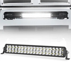 For 2011-21 Jeep Grand Cherokee Behind Grille Mount 20" LED Work Light Bar Combo - Bild 1 von 14