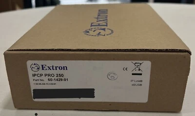 EXTRON IPCP PRO 250 IP LINK PRO CONTROL PROCESSOR 60-1429-01 (NEW) - Image 1 of 2