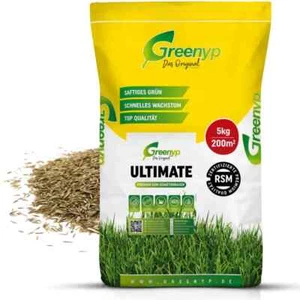 Greenyp Premium Schattenrasen RSM Grassamen Rasen Rasensaat 5,0kg - Bild 1 von 7