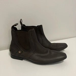 Botas de vaquero Chelsea marrón oscuro Wrangler para hombre talla 41 Southwes... - Imagen 1 de 14