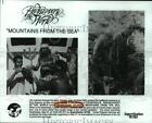 1987 Press Photo Scenes Of Tv Show, Marquesas Islands, "Mountains From The Sea"