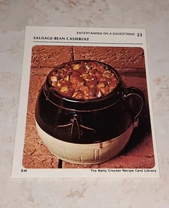 The Betty Crocker Recipe Card Library ENTERTAINING ON A SHOESTRING BUDGET - Picture 1 of 5