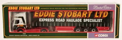 Camión y remolque Corgi 1:50 75601 Renault lado cortina Eddie Stobart como nuevo en caja Foto 1 de 4