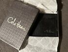 Cole Haan Slim Black Leather Credit Business Card Holder Two Sided 4 x 3” NIB