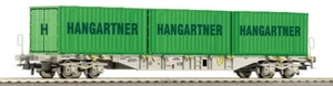 Roco 66618 Containerwagen Hangartner der SBB - Bild 1 von 5