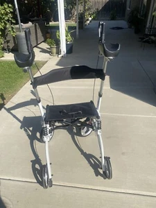 BEYOUR WALKER Upright Walker Rollator - Black - Picture 1 of 3