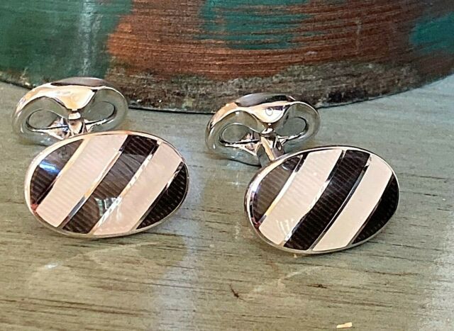 Silver Cufflinks for Men for Sale - eBay
