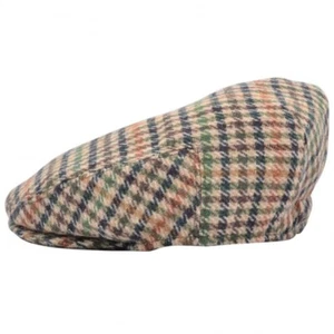 BOYS FLAT CAP TWEED ELASTICATED 48-52CM CHILDRENS CHILDS KIDS FARMER UK SELLER - Picture 1 of 3