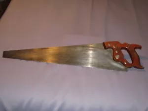 Vintage DISSTON D-23 - 26" Hand Saw - 8pt Logo - Picture 1 of 12