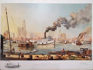 Paul McGehee "Baltimore" 1980 Signed AP Artist Proof Print With Remark - Picture 1 of 13