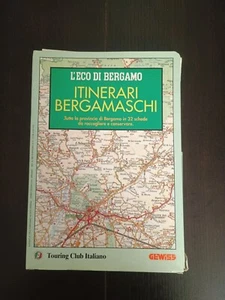 Itinerari Bergamaschi la Provincia di Bergamo in 32 schede TCI 1994 con cartine - Imagen 1 de 6
