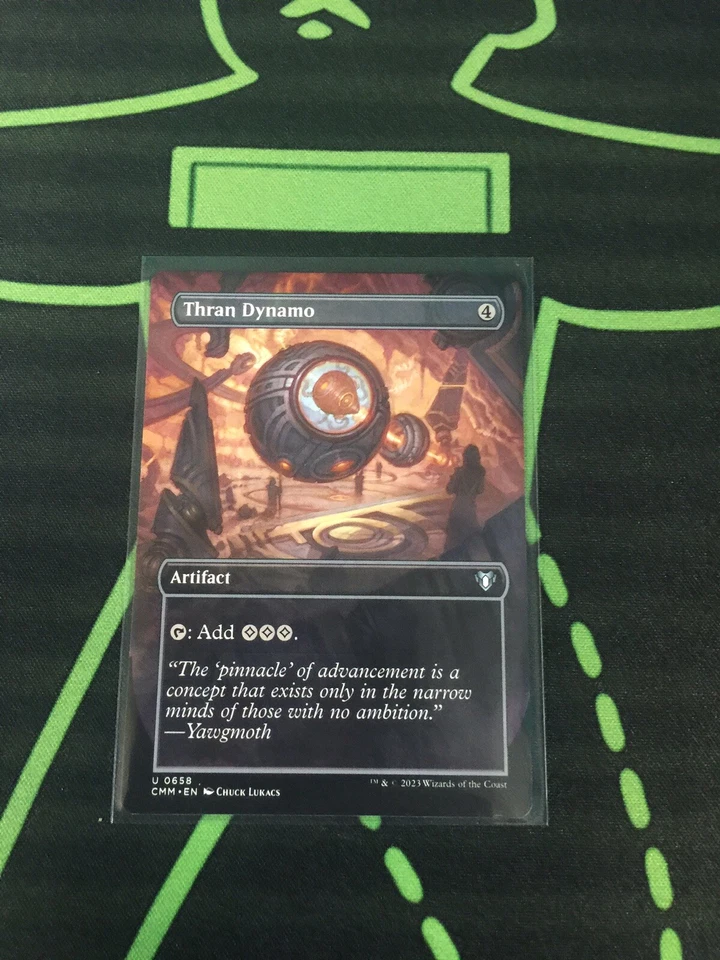 MTG Magic The Gathering Thran Dynamo Borderless Artifact Commander - Image 1 of 1