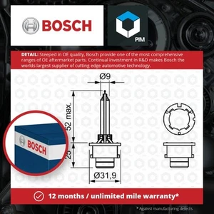 Xenon Gas Dist. D2r Blbd4s Blbd4s fits HONDA Bosch Genuine Top Quality Product - Picture 1 of 7