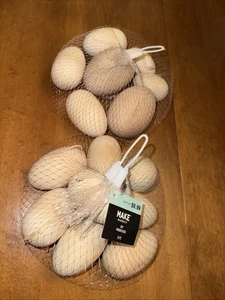 15 Make Market DIY Wooden Eggs Assorted Sizes 2-3.25 Inches For Crafting Decor - Picture 1 of 3