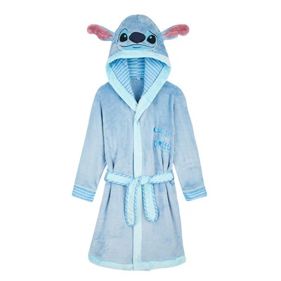 Disney Kids Dressing Gown, Lilo and Stitch Robe Girls Boys, Stitch Disney Gifts