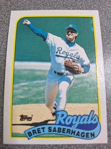 1989 Topps - Bret Saberhagen #750 z999 - Picture 1 of 2