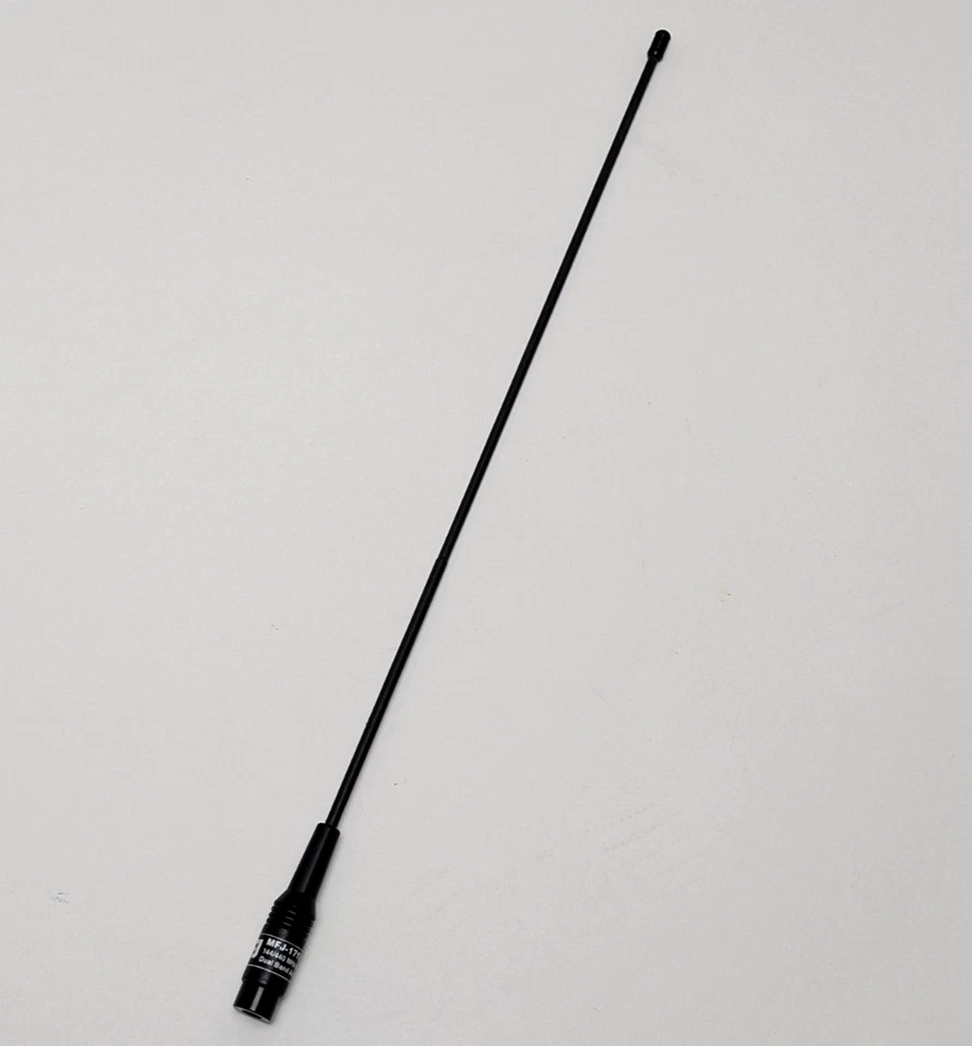 MFJ-1717S Alta Ganancia Doble Banda 144/440 MHz Antena Pato Flexible Macho SMA Ham Foto 1 de 4