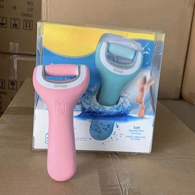 Scholl Velvet Smooth Pedi Crystals Electric Foot File Hard Skin Remover Comfort