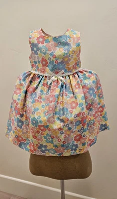 JUEGO DE 2 PIEZAS ABRIGO Y VESTIDO BONNIE JEAN TALLA 5 NIÑOS/NIÑAS PUNTO ROSA Foto 1 de 4