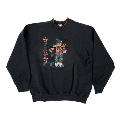 Sudadera Espantapájaros Vintage Para Mujer Talla Grande "Solo Colgada" Hecha en EE. UU. Foto 1 de 4