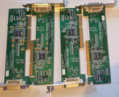 4x VGA  SILICON IMAGE DVI Sil 164 Carrera ADD Sil-SC-0034C  REV 1.3 Graphic Card - Image 1 of 4
