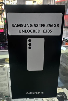 SAMSUNG Galaxy S24 FE 5G 256GB Gray Sealed