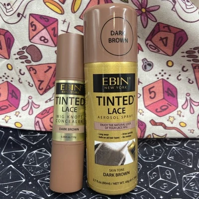 Corrector en aerosol de encaje marrón claro cálido en spray de encaje EBIN New York Foto 1 de 4