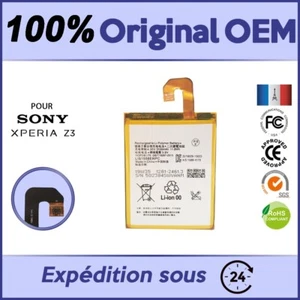 BATTERIE 100% NEUVE POUR SONY XPERIA Z3 -/ LIS1558ERPC - Zdjęcie 1 z 1