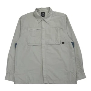 Vintage Oakley Software Shirt Button Up Long Sleeve Button Men's Size Medium M - Picture 1 of 5