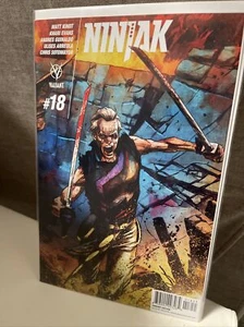 NINJAK #18 1:10 ADAM GORHAM VARIANTE ENTRELAZADA ENTRETENIMIENTO VALIENTE Sin leer - Imagen 1 de 1