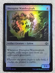 MTG Disruptor Wanderglyph FOIL #253 The Lost Caverns of Ixalan Magic Card NM - Picture 1 of 6