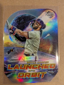 2023 Topps Cosmic Chrome Launched Into Orbit #LIO5 Bryce Harper - NM - Picture 1 of 1