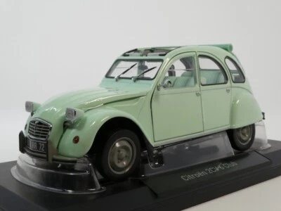 Norev Citroen 2 CV 2CV Club Jade green 1982 1/18 181486 - Immagine 1 di 3
