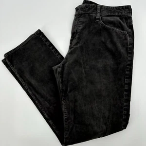 AG Adriano Goldschmeid Pants Men's 38x34 Gray Corduroy Everatt Slim Straight Leg - Picture 1 of 14