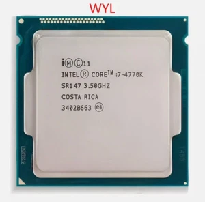 Intel Core i7-4770K SR147 3.50GHz 8MB Quad-Core LGA1150 Desktop Processor P4S - Picture 1 of 1