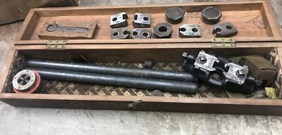 F. Armstrong Pipe Die Set Vintage Threader And Box - Image 1 of 4